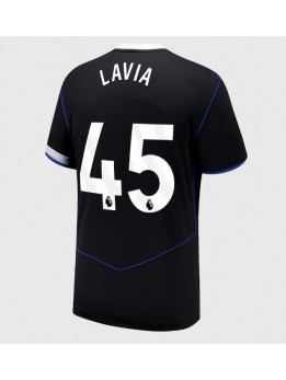 Muži Futbalové oblečenie Chelsea Romeo Lavia #45 2025-26 Krátky Rukáv - Tretina